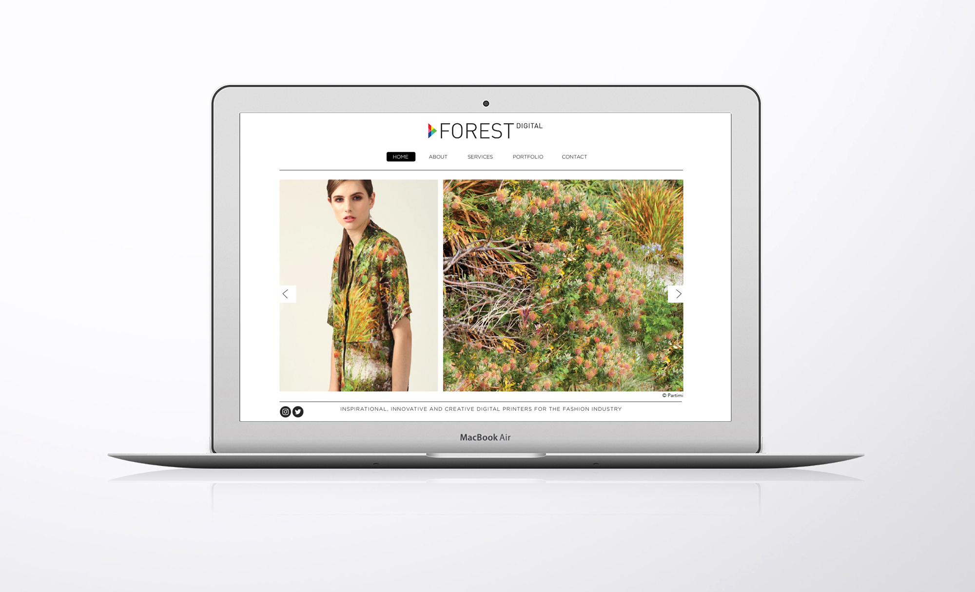 Forest Digital website